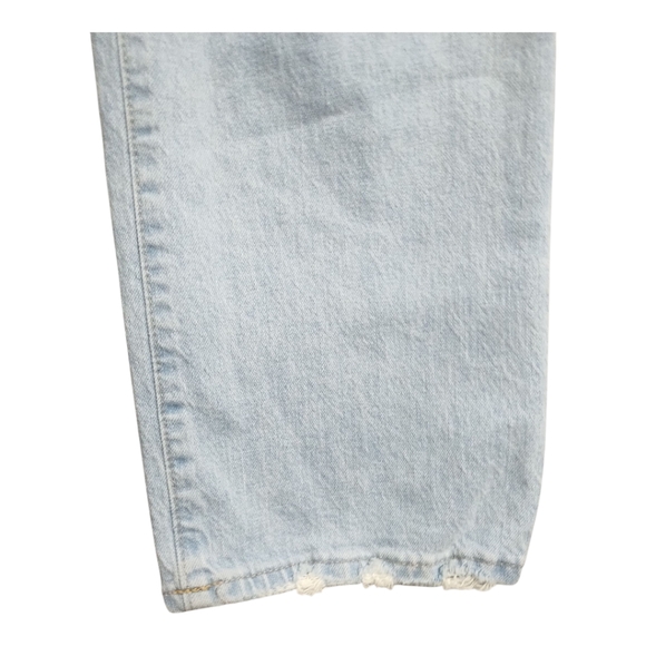 Madewell Slim Demi Boot HR Straight Leg Subtle Flare Hem Stretch Preppy Jean 30P - Picture 5 of 9